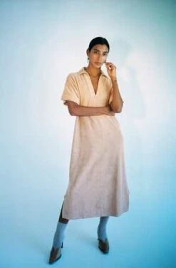 BaserangeGalu Shirtdress - Mar Brown -AGOLDE Store Galu Shirtdress 20220820043600 1