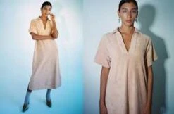 BaserangeGalu Shirtdress - Mar Brown -AGOLDE Store Galu Shirtdress 20220820043600 2