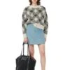 GanniTwill Wool Suiting Mini Skirt - Heather -AGOLDE Store Ganni Twill Wool Suiting Mini Skirt Heather 20230909001006