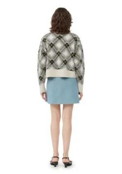 GanniTwill Wool Suiting Mini Skirt - Heather -AGOLDE Store Ganni Twill Wool Suiting Mini Skirt Heather 20230909001007