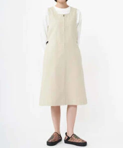 GramicciCanvas Mid-length Dress - Dusty Black -AGOLDE Store Gramicci CANVAS MID LENGTH DRESS DUSTY BLACK 20230929065107 1