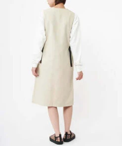 GramicciCanvas Mid-length Dress - Dusty Black -AGOLDE Store Gramicci CANVAS MID LENGTH DRESS DUSTY BLACK 20230929065108 1