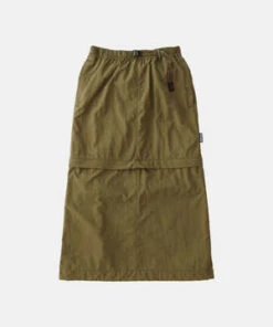 GramicciConvertible Micro Ripstop Skirt - Army Green -AGOLDE Store Gramicci Convertible Micro Ripstop Skirt Army Green 20230323221142