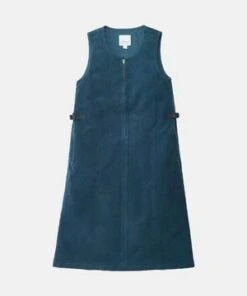GramicciWAFFLE CORD MID-LENGTH DRESS - FOGGY PINE DYE -AGOLDE Store Gramicci WAFFLE CORD MID LENGTH DRESS FOGGY PINE DYE 20230929065253 1