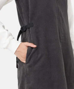 GramicciWAFFLE CORD MID-LENGTH DRESS - FOGGY PINE DYE -AGOLDE Store Gramicci WAFFLE CORD MID LENGTH DRESS FOGGY PINE DYE 20230929065254 1