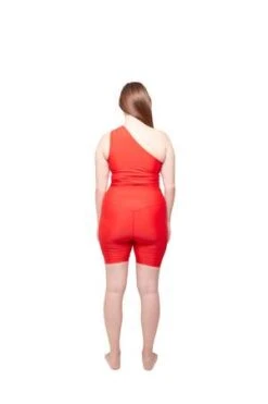 HauslabelONE SHOULDER ASYMMETRICAL TOP - REDCOAT -AGOLDE Store HA 008 ONE SHOULDER ASYMMETRICAL TOP REDCOAT 20221227192217 2