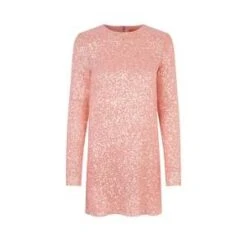 Stine GoyaHEIDI DRESS - BLUSH PINK SEQUINS -AGOLDE Store HEIDI DRESS BLUSH PINK SEQUINS 20231026004444 2