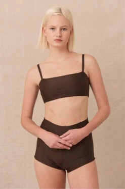 Hakea SwimJardin Bandeau Top - Earth