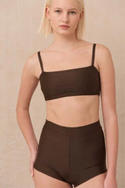 Hakea SwimJardin Bandeau Top - Earth -AGOLDE Store Hakea Jardin Bandeau Top Earth 20230123063008 1