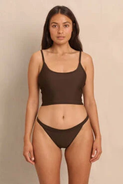 Hakea SwimRan Tank - Earth -AGOLDE Store Hakea Ran Tank Earth 20230912063035 2