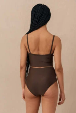 Hakea SwimRan Tank - Earth -AGOLDE Store Hakea Ran Tank Earth 20230912063038