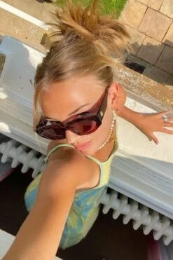 House Of SunnyCypress Hockney Dress - Cucumber -AGOLDE Store House of Sunny Cypress Hockney dress green 20230426060830