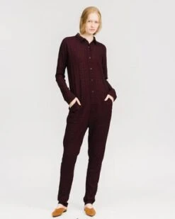 HUMANOIDAurie Jumpsuit - Wine