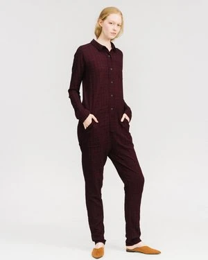 HUMANOIDAurie Jumpsuit - Wine 4 HUMANOIDAurie Jumpsuit - Wine - Image 2