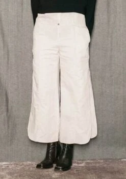 BERENIKNATURAL LINEN LONG SLEEVELESS SIDE SLOTS JUMPSUIT - White -AGOLDE Store JUMPSUIT LONG SLEEVELESS SIDE SLOTS NATURAL LINEN white 20210520203554