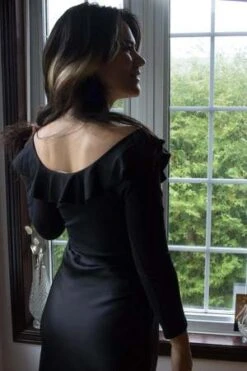 Jacoba JaneClassic Silk Satin Midi Skirt - Black -AGOLDE Store Jacoba Jane Classic Silk Satin Midi Skirt Black 20231018232421