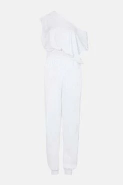 RtAJael Jumpsuit - White
