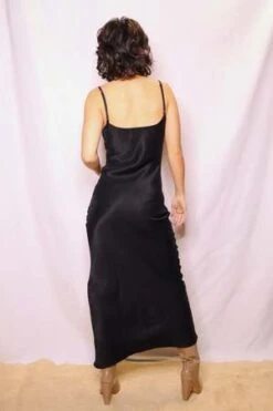 Cali DreamingJones Slip Dress - Black -AGOLDE Store Jones Slip Dress Black 20221203044809 3
