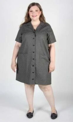Birds Of North AmericaJoree Dress - Grey Hatch -AGOLDE Store Joree Dress Grey Hatch 20230713003619 2