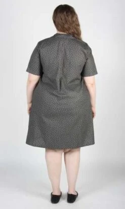 Birds Of North AmericaJoree Dress - Grey Hatch -AGOLDE Store Joree Dress Grey Hatch 20230713003620 1