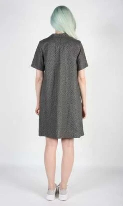 Birds Of North AmericaJoree Dress - Grey Hatch -AGOLDE Store Joree Dress Grey Hatch 20230713003621 2