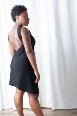 KAAREMBeryl Low Back Dress - Black -AGOLDE Store KAAREM Beryl Low Back Dress Black 20190318185434