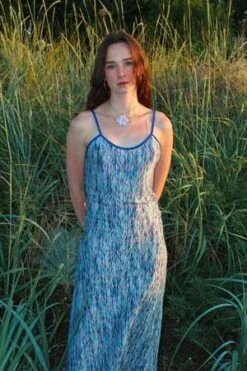 KSLAMNaomi Dress - Blue -AGOLDE Store KSLAM Naomi Dress Blue 20231018221202 1