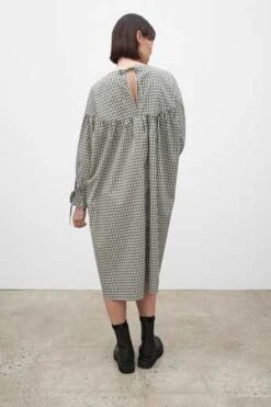 KowtowJuno Dress - Mini Check -AGOLDE Store Kowtow Juno Dress Mini Check 20230412004807