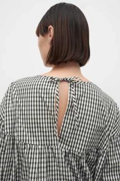KowtowJuno Dress - Mini Check -AGOLDE Store Kowtow Juno Dress Mini Check 20230412004810