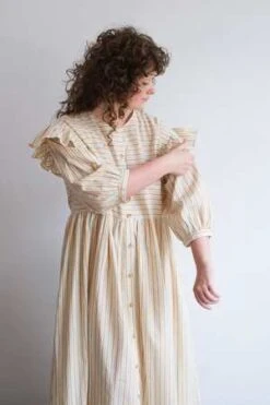 L.F.MarkeyClive Dress - Citrus -AGOLDE Store L F Markey Clive Dress Citrus 20230503013643