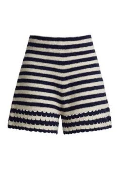 ELEVEN SIXLARA CROCHET SHORT - STRIPE -AGOLDE Store LARA CROCHET SHORT STRIPE 20230210085245