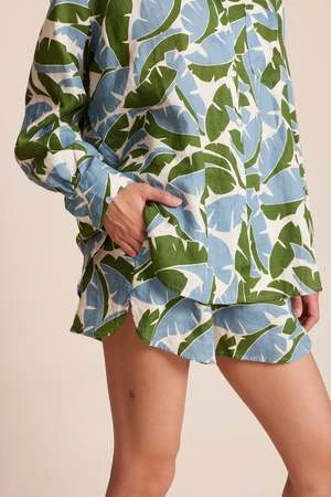 TrovataLUCY SHORT - PLANTAIN LEAF 3 TrovataLUCY SHORT - PLANTAIN LEAF