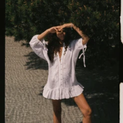 BotehLa Ponche Frill Dress