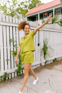 PlanteLaila Short - Citrine -AGOLDE Store Laila Short Citrine 20210506041534 2