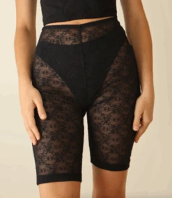 THE GREAT EROSLaurel Biker Short - Black