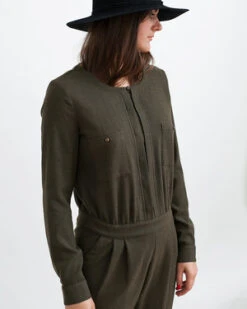 SessunLeon Jumpsuit - Moss -AGOLDE Store Leon Jumpsuit 20160620195408 1