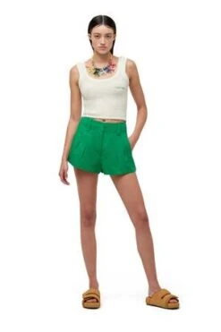 LinenLinen Boop Short - Gummy Green -AGOLDE Store Linen Boop Short in Gummy Green 20231025223628