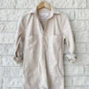 Frank & EileenLong-Sleeve Playsuit - Seashell