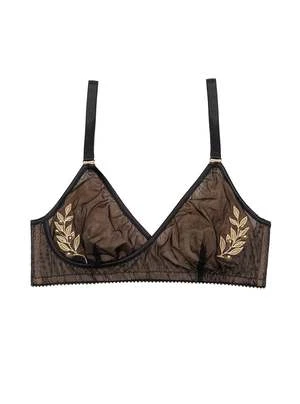 Lorette LingerieOlympia Cross Over Bra - Black 3 Lorette LingerieOlympia Cross Over Bra - Black