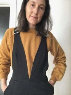 LoupRhoda Overalls - Black -AGOLDE Store Loup Rhoda Overalls Black 20220118004433