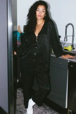 Loversland X Soft FocusThe PJ Jumpsuit - Black