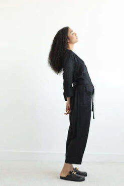 Loversland X Soft FocusThe PJ Jumpsuit - Black 12 Loversland X Soft FocusThe PJ Jumpsuit - Black -AGOLDE Store Loversland x Soft Focus The PJ Jumpsuit Black 20230111174938