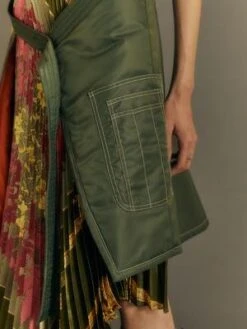 ANDERSSON BELLMA-1 Scarf Skirt - Khaki 19 ANDERSSON BELLMA-1 Scarf Skirt - Khaki -AGOLDE Store MA 1 Scarf Skirt Khaki 20230909000620 3