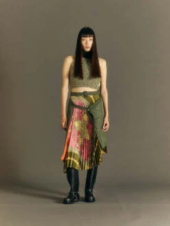 ANDERSSON BELLMA-1 Scarf Skirt - Khaki 21 ANDERSSON BELLMA-1 Scarf Skirt - Khaki -AGOLDE Store MA 1 Scarf Skirt Khaki 20230909000621 1