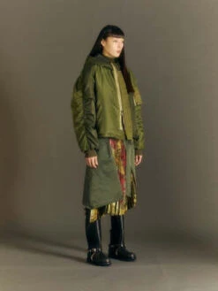 ANDERSSON BELLMA-1 Scarf Skirt - Khaki 22 ANDERSSON BELLMA-1 Scarf Skirt - Khaki -AGOLDE Store MA 1 Scarf Skirt Khaki 20230909000621 2