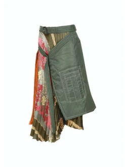 ANDERSSON BELLMA-1 Scarf Skirt - Khaki 25 ANDERSSON BELLMA-1 Scarf Skirt - Khaki -AGOLDE Store MA 1 Scarf Skirt Khaki 20230909000622 2