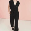 Magali PascalMAGALI PASCAL Gaspard Combi Jumpsuit - Black -AGOLDE Store MAGALI PASCAL Gaspard Combi Jumpsuit 20200223165532