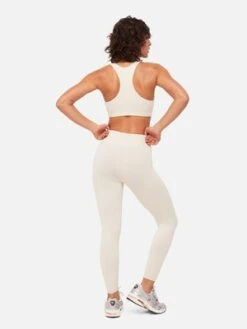 MATE The Labelthe Label Organic Stretch Midi Legging - Bone