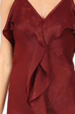 Misa Los AngelesEle Dress - Wine -AGOLDE Store MISA Los Angeles Ele Dress 20220811111306 2