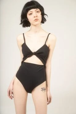 Mara HoffmanMaddy One Piece Swimsuit - Black -AGOLDE Store Maddy one piece swimsuit in black 20200309002326 1